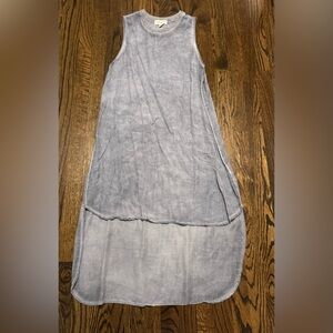 Cloth & Stone Light Chambray Grayish Tunic